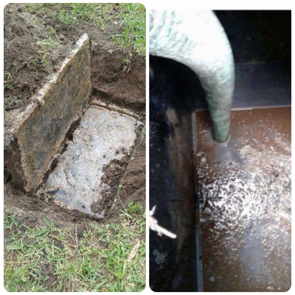 Septic tank pumping